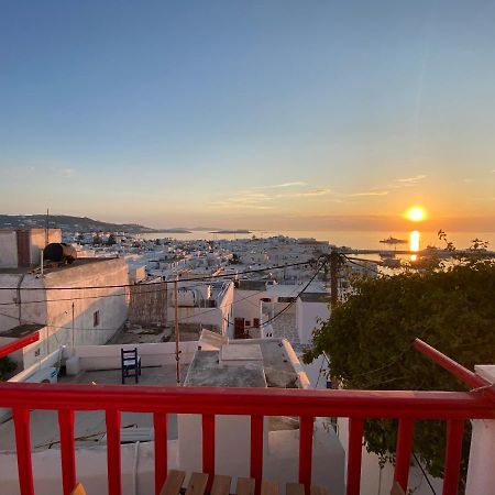 Elenitas Town House With Balcony And Sea View Apartman Mykonos Town Kültér fotó