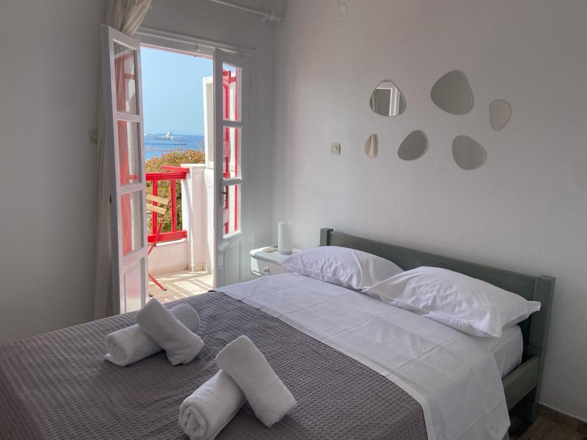 Elenitas Town House With Balcony And Sea View Apartman Mykonos Town Kültér fotó