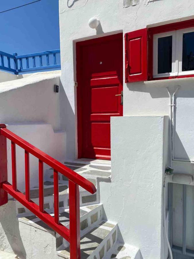 Elenitas Town House With Balcony And Sea View Apartman Mykonos Town Kültér fotó